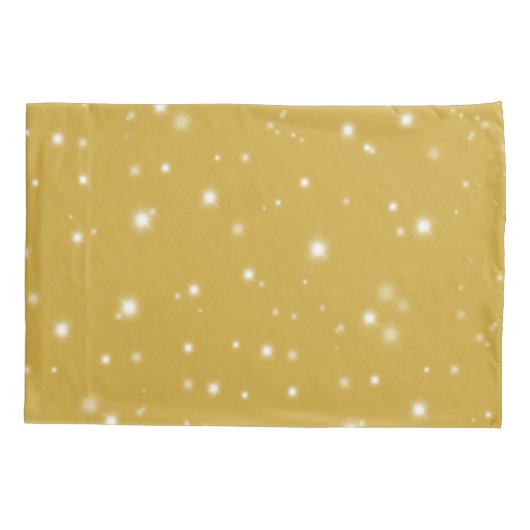 Boho Gold Starlight Kussensloop (Achterkant-Links)