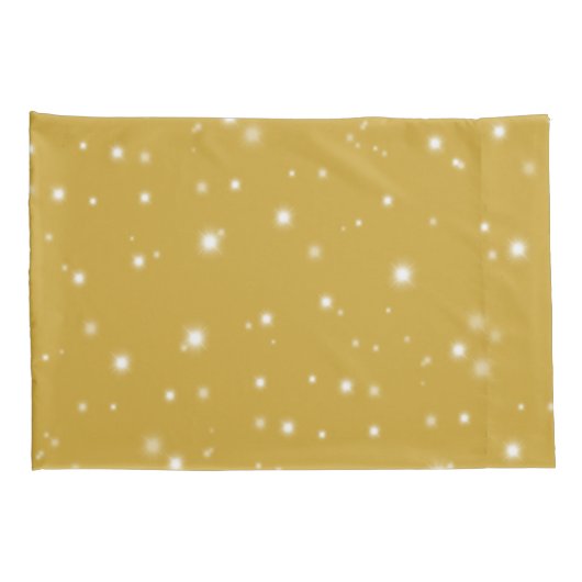 Boho Gold Starlight Kussensloop (Achterkant-Rechts)