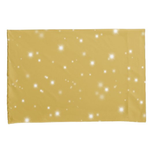 Boho Gold Starlight Kussensloop (Voorkant-Rechts)