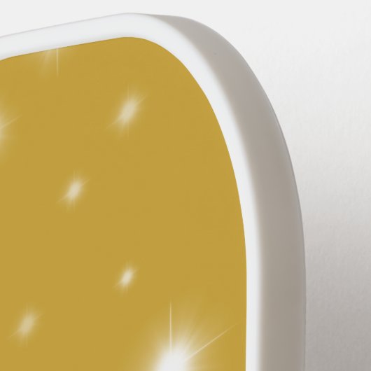 Boho Gold Starlight Pickleball Paddle (Links Detail)