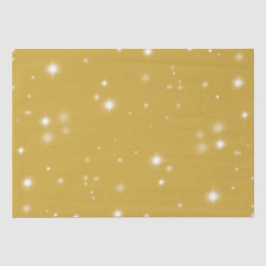 Boho Gold Starlight Tissuepapier (Voorkant)