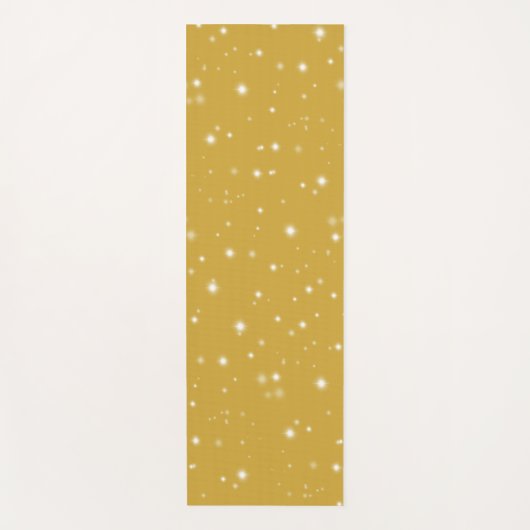 Boho Gold Starlight Yogamat (Voorkant)