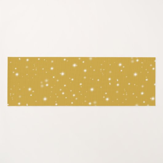 Boho Gold Starlight Yogamat (Voorkant (horizontaal))