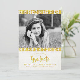 Boho Golden Arrows-Afstuderen Aankondiging