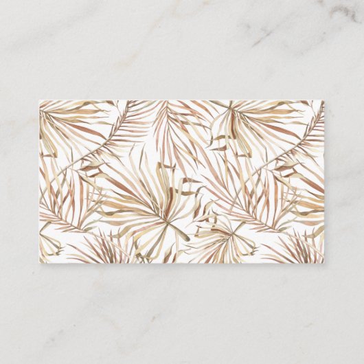 Boho Golden Greenery bruiloft rsvp online Informatiekaartje (Achterkant)