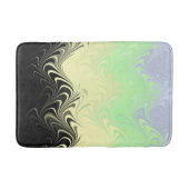 Boho Golvende Gemarmerde Abstract Cassgender Pride Badmat (Voorkant)