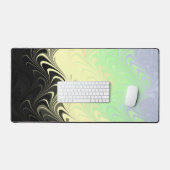Boho Golvende Gemarmerde Abstract Cassgender Pride Bureaumat (Keyboard & Muis)