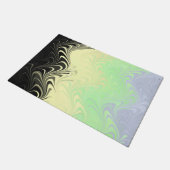 Boho Golvende Gemarmerde Abstract Cassgender Pride Deurmat (Schuin)
