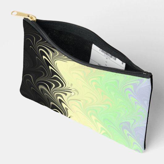 Boho Golvende Gemarmerde Abstract Cassgender Pride Etui (Open)