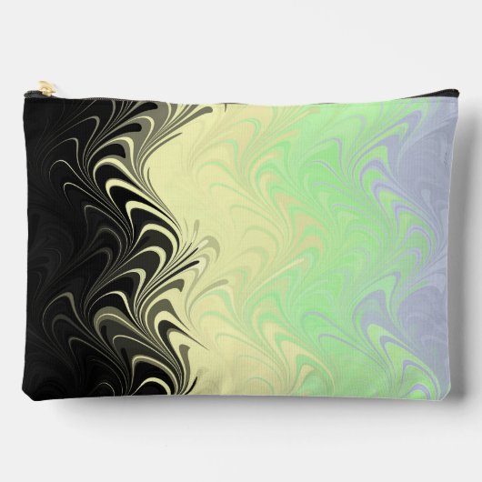 Boho Golvende Gemarmerde Abstract Cassgender Pride Etui (Voorkant)