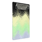 Boho Golvende Gemarmerde Abstract Cassgender Pride Mini Klembord (Schuin)