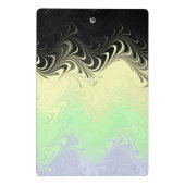 Boho Golvende Gemarmerde Abstract Cassgender Pride Mini Klembord (Achterkant)