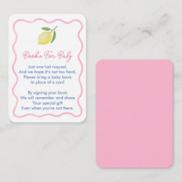 Boho golvende grens brengen boek voor baby meisje  informatiekaartje