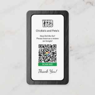 BOHO Google Review Visitekaartje