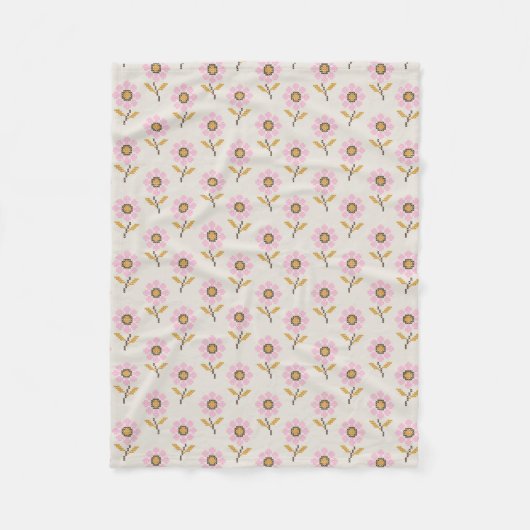 Boho Gooi Deken met Oekraïense Folk Patroon (Voorkant)