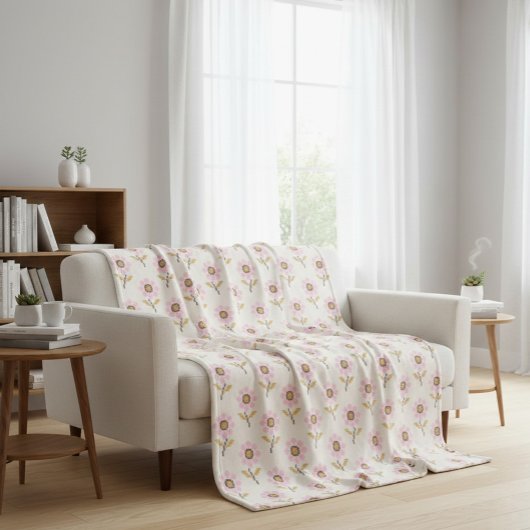 Boho Gooi Deken met Oekraïense Folk Patroon