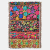 Boho gooien deken (Voorkant Verticaal)