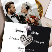 Boho Gothic Viking Eternal Love Wildflower Huwelij
