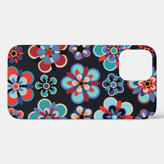 Boho grafische cirkels Case-Mate iPhone case (Achterkant (horizontaal))