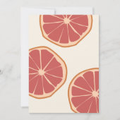 Boho Grapefruit slict Tropical Summer Print (Voorkant)