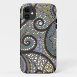Boho Gray Artwork Case-Mate iPhone Case
