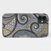Boho Gray Artwork Case-Mate iPhone Case (Achterkant (horizontaal))