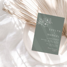 Boho Green Destination Floral Wedding