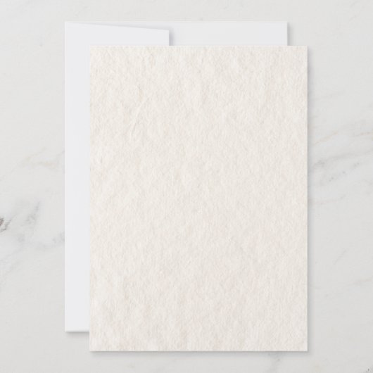 Boho Green en Beige Eucalyptus Pampas Bruiloft Kaart (Achterkant)