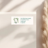 Boho Green Waterverf Nursing School Afstuderen Etiket