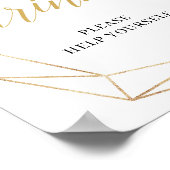 boho greenery eucalyptus bladeren bord roestgroen poster (Hoek)