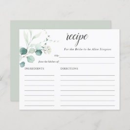 Boho Greenery Eucalyptus Recipe Vrijgezellenfeest