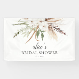 Boho Greenery Eucalyptus Vrijgezellenfeest Banner