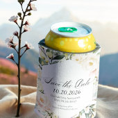 Boho Greenery Floral Lijst bruiloft Blikjeskoeler