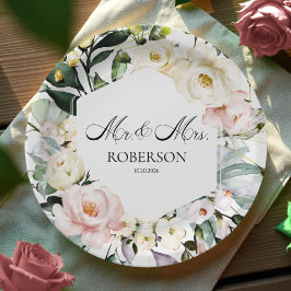 Boho Greenery Floral Lijst bruiloft Papieren Bordje