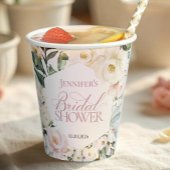 Boho Greenery Floral Lijst Vrijgezellenfeest Papieren Bekers