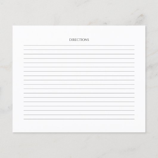 Boho Greenery Floral Vrijgezellenfeest Recept Kaar (Achterkant)