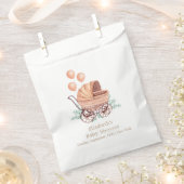  Boho Greenery wandelwagenballon Baby shower Bedankzakje (Geknipt)