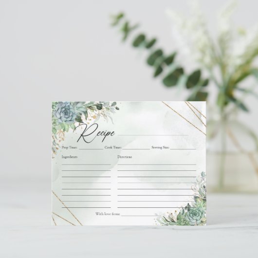 Boho greenery zuigt eucalyptus Gold recept op (Staand voorkant)