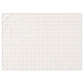 Boho Groen Sinaasappel Terrazzo Print tafelkleed (Voorkant (Horizontaal))