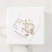 Boho Groene Babykleding Genderneutraal Baby shower Bedankjes Labels (In situ)