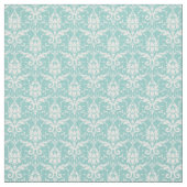 Boho -groene witte florelegant vocht stof (Swatch)