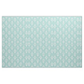Boho -groene witte florelegant vocht stof (Fat Quarter)