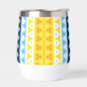 Boho Groovy Geometrische Abstracte AroAce Pride Vl (Links)