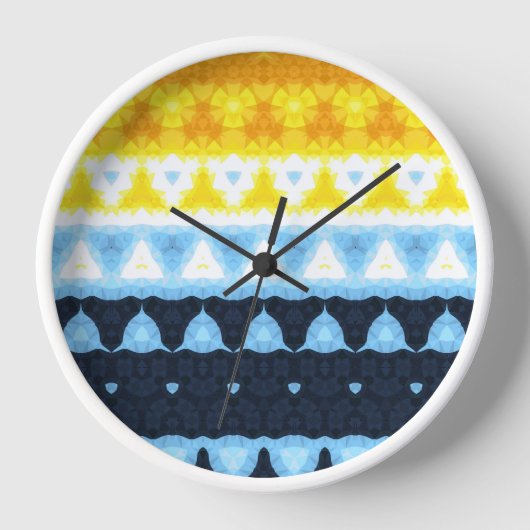Boho Groovy Geometrische Abstracte AroAce Pride Vl (Voorkant)