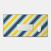 Boho Groovy Geometrische Abstracte AroAce Pride Vl Bureaumat (Keyboard & Muis)
