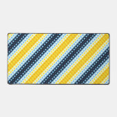 Boho Groovy Geometrische Abstracte AroAce Pride Vl Bureaumat (Voorkant)