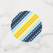 Boho Groovy Geometrische Abstracte AroAce Pride Vl Confetti (Kleine voorkant)