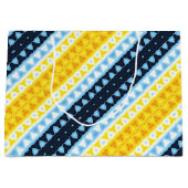 Boho Groovy Geometrische Abstracte AroAce Pride Vl Groot Cadeauzakje (Voorkant)