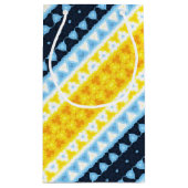 Boho Groovy Geometrische Abstracte AroAce Pride Vl Klein Cadeauzakje (Achterkant)