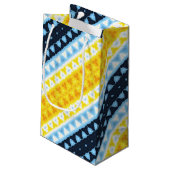 Boho Groovy Geometrische Abstracte AroAce Pride Vl Klein Cadeauzakje (Achterkant Gekanteld)